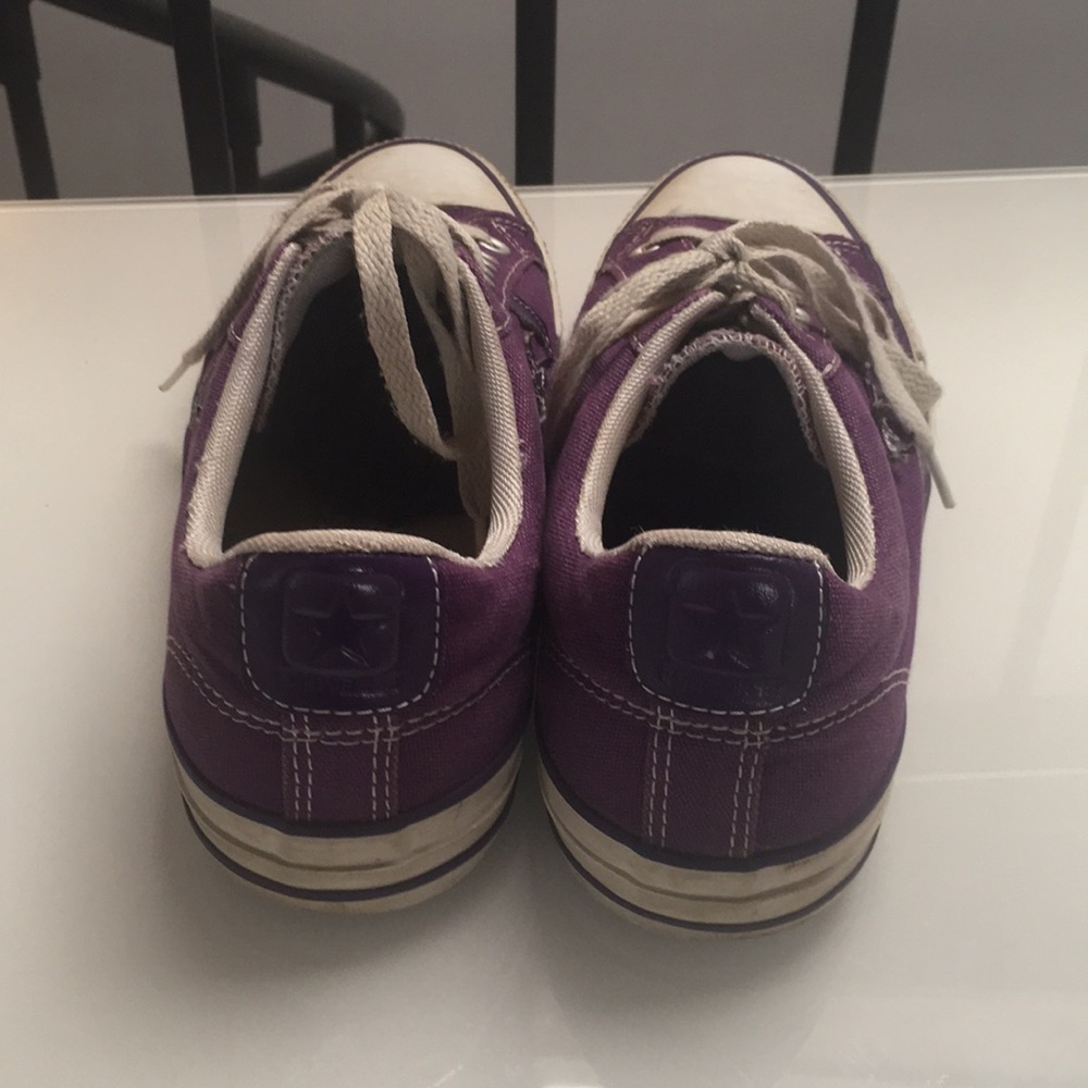 Cute “Converse All-Star” Purple Sneakers - Picture 4 of 5